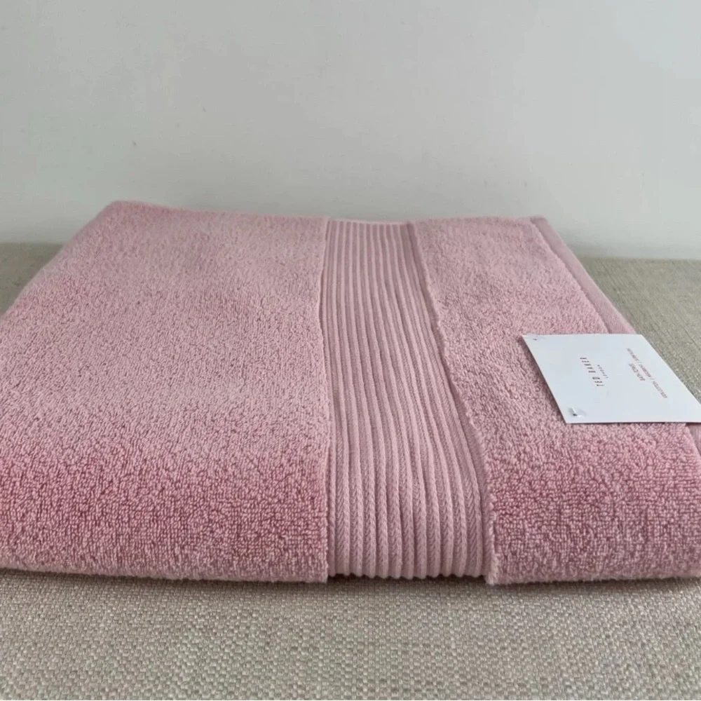 Ted Baker London Bath Towel Pink Super Plush Luxury 30